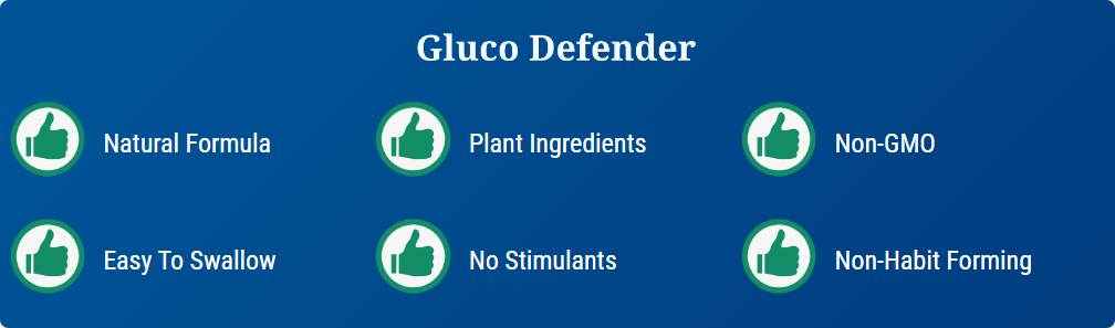 Gluco Defender website